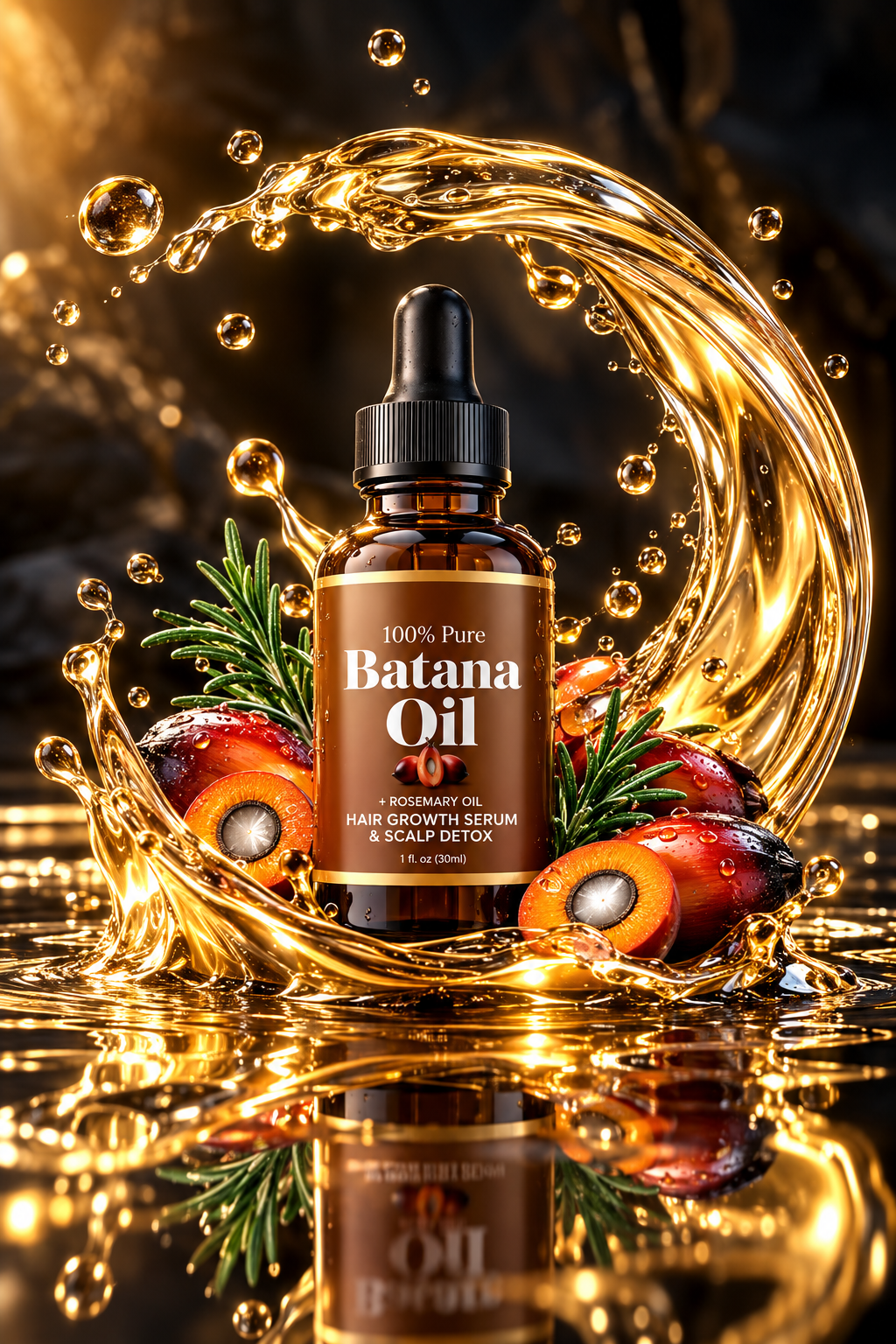 Aceite Batana Crecimiento Cabello